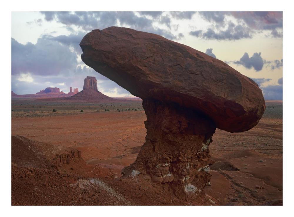 Mushroom Rock At North Window, Monument Valley, Arizona-Paper Art-26X20