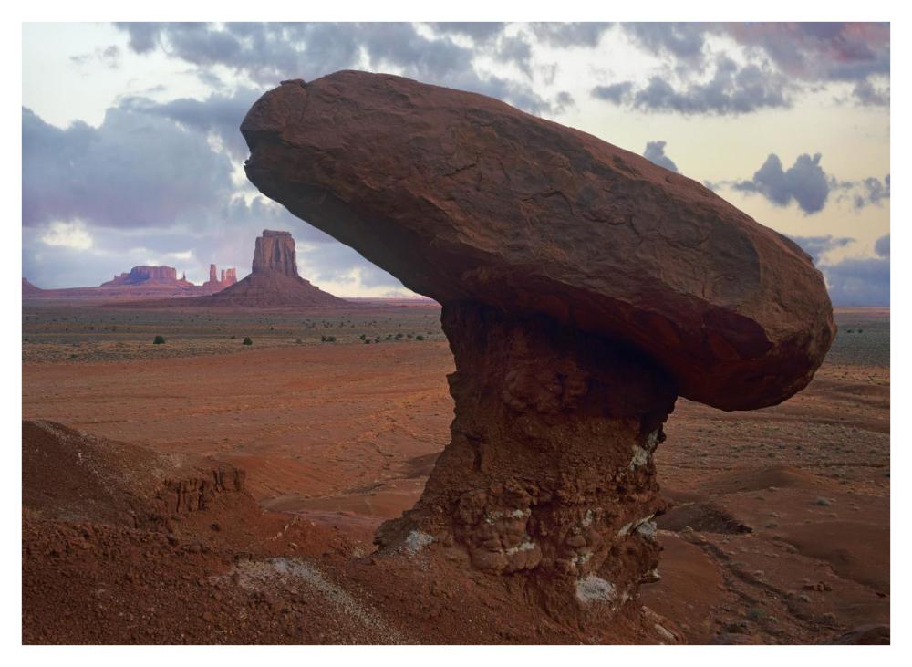 Mushroom Rock At North Window, Monument Valley, Arizona-Paper Art-42X32