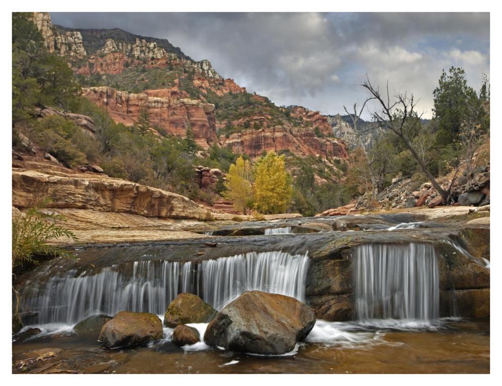 Oak Creek In Slide Rock State Park Near Sedona, Arizona-Paper Art-42X32
