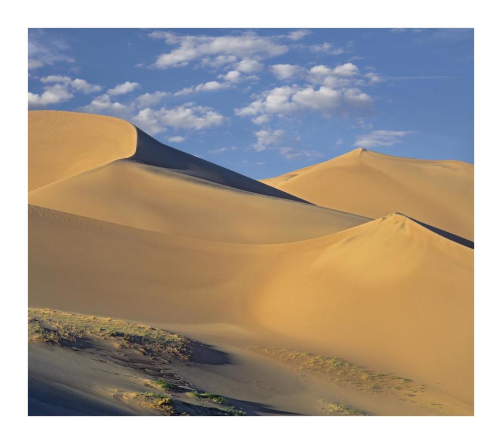 Sand Dunes, Great Sand Dunes National Monument, Colorado-Paper Art-18X15.92