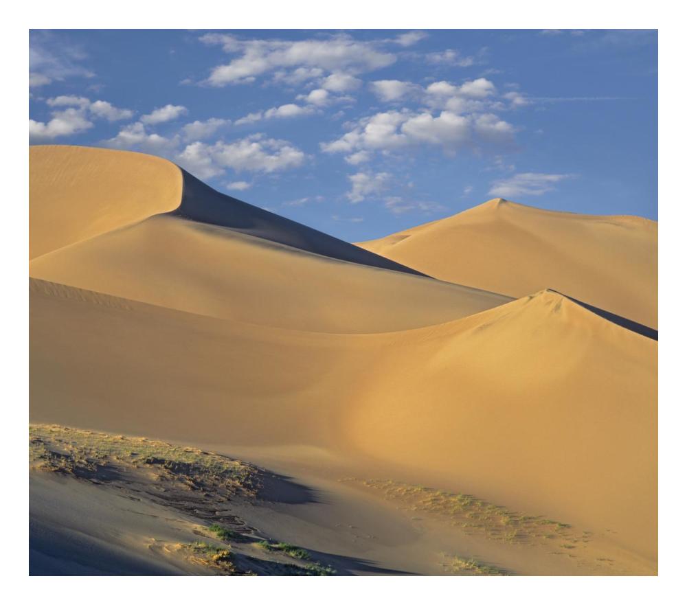 Sand Dunes, Great Sand Dunes National Monument, Colorado-Paper Art-24X21.14