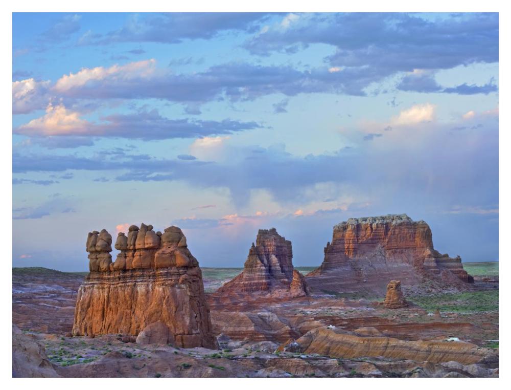 Eroded Buttes In Desert, Bryce Canyon National Park, Utah-Paper Art-42X32