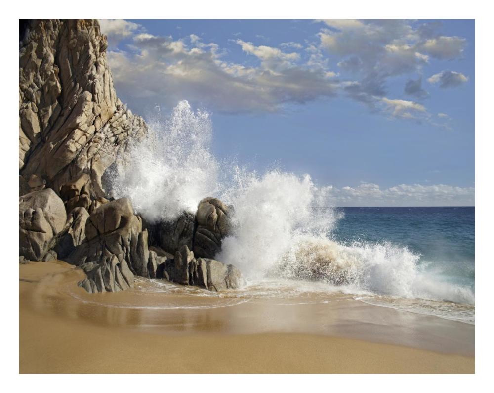 Lover'S Beach With Crashing Waves, Cabo San Lucas, Mexico-Paper Art-26X20