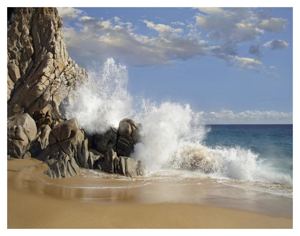 Lover'S Beach With Crashing Waves, Cabo San Lucas, Mexico-Paper Art-42X32