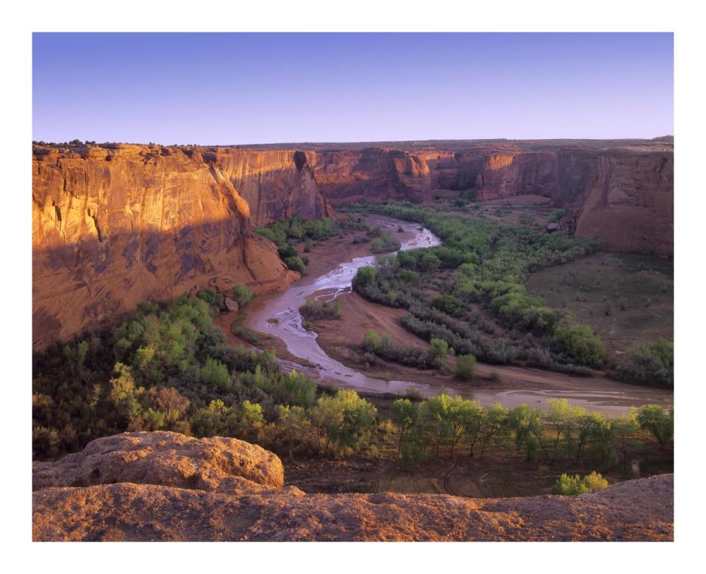 Tsegi Overlook, Canyon De Chelly National Monument, Arizona-Paper Art-22X18