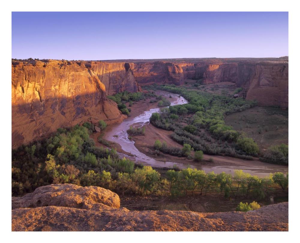 Tsegi Overlook, Canyon De Chelly National Monument, Arizona-Paper Art-26X22