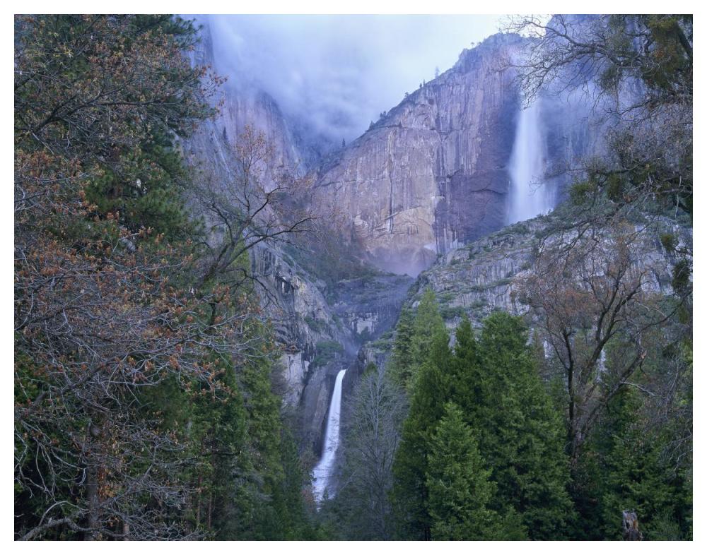 Yosemite Falls In Spring, Yosemite National Park, California-Paper Art-50X38