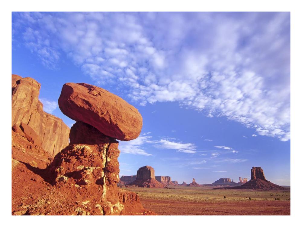 Mushroom Rock In Monument Valley Najavo Tribal Park, Arizona-Paper Art-26X20