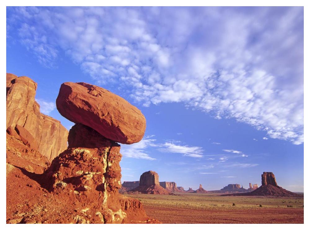 Mushroom Rock In Monument Valley Najavo Tribal Park, Arizona-Paper Art-50X38
