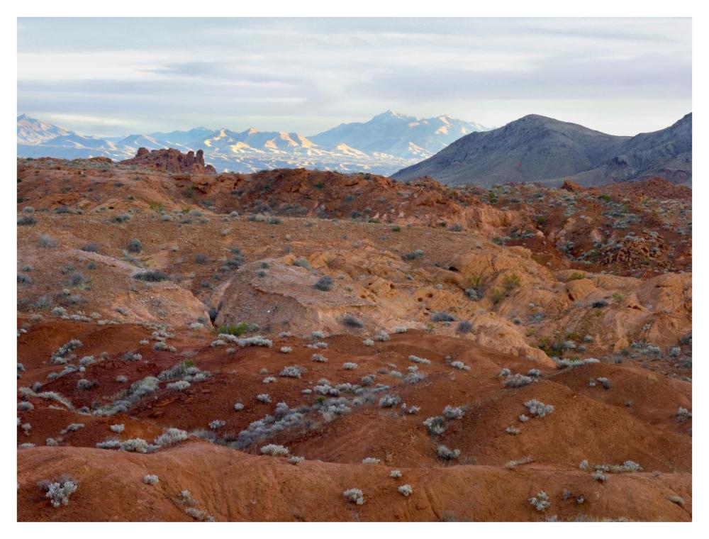 Black Mountains Surrounding Valley Of Fire State Park, Nevada-Paper Art-42X32