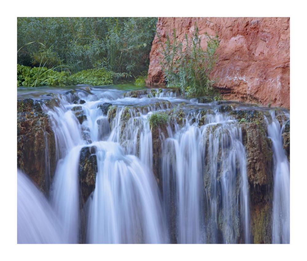 Rock Falls, Havasu Canyon, Grand Canyon National Park, Arizona-Paper Art-18X15.28