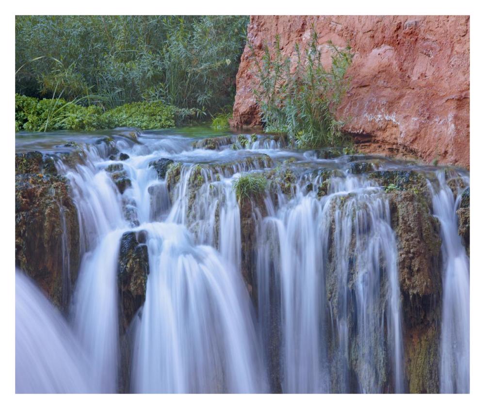 Rock Falls, Havasu Canyon, Grand Canyon National Park, Arizona-Paper Art-32X26.9