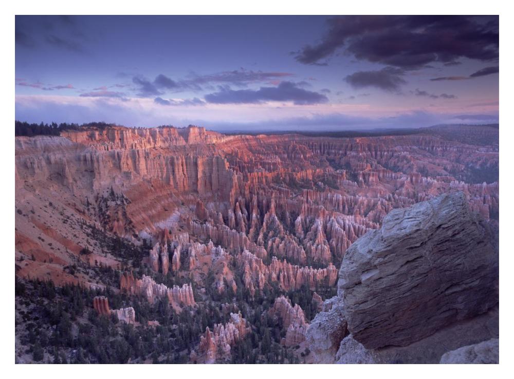 Amphitheater From Bryce Point, Bryce Canyon National Park, Utah-Paper Art-18X14