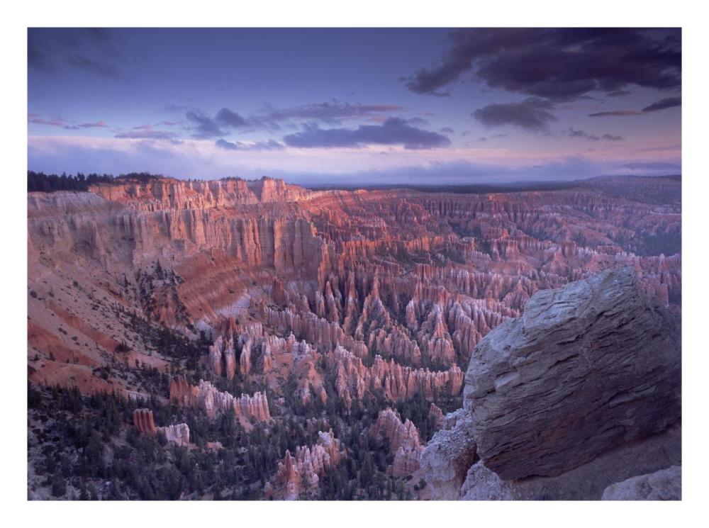 Amphitheater From Bryce Point, Bryce Canyon National Park, Utah-Paper Art-26X20