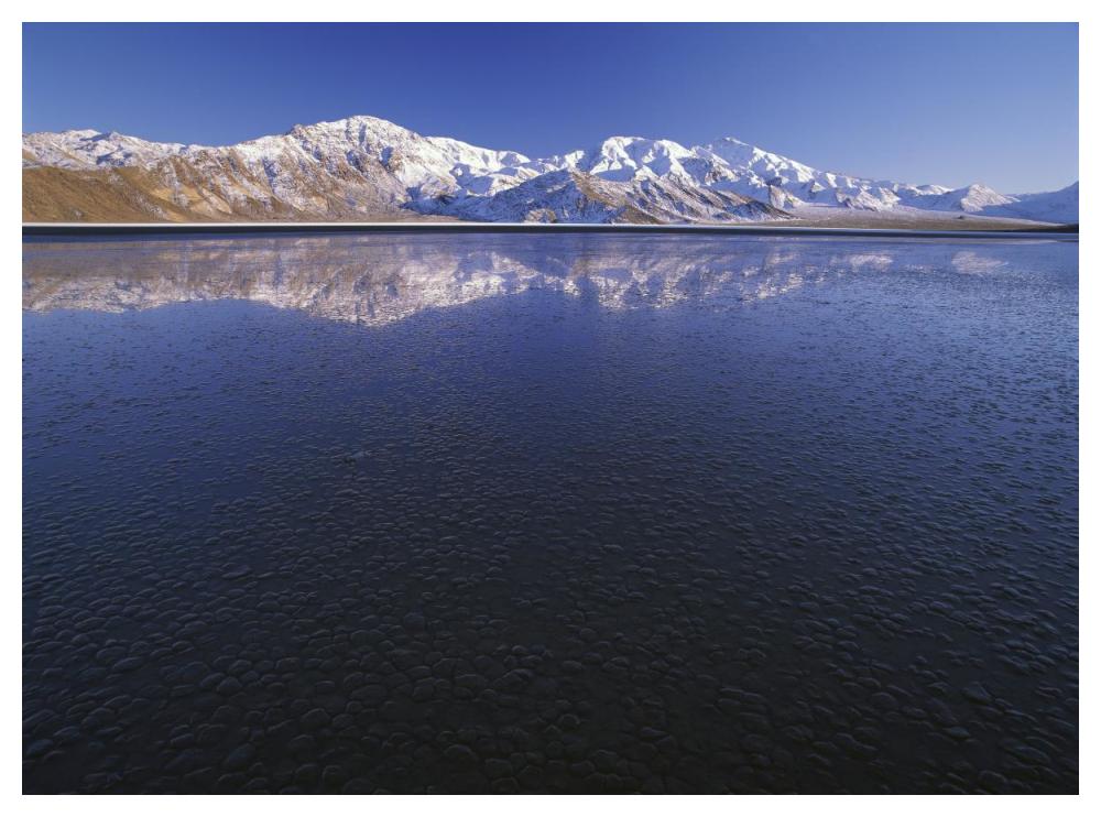 Flooded Racetrack Playa, Death Valley National Park, California-Paper Art-50X38
