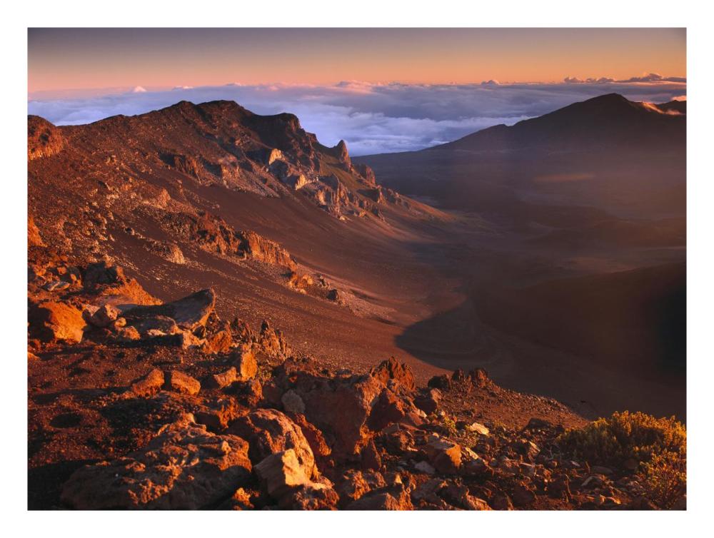 Rock Of Haleakala Crater, Haleakala National Park, Maui, Hawaii-Paper Art-26X20