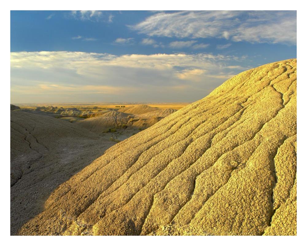 Detail Of Erosional Feature, Badlands National Park, South Dakota-Paper Art-30X24
