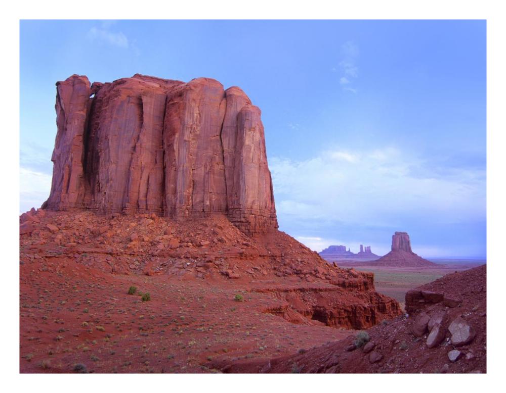 Elephant Butte From North Window Viewpoint, Monument Valley, Arizona-Paper Art-26X20