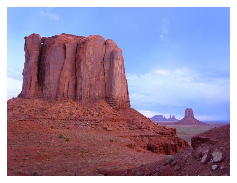 Elephant Butte From North Window Viewpoint, Monument Valley, Arizona-Paper Art-34X26