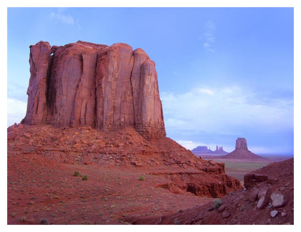 Elephant Butte From North Window Viewpoint, Monument Valley, Arizona-Paper Art-42X32
