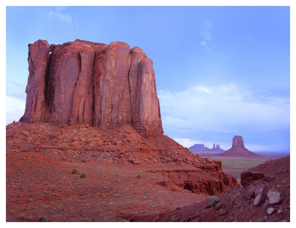 Elephant Butte From North Window Viewpoint, Monument Valley, Arizona-Paper Art-50X38