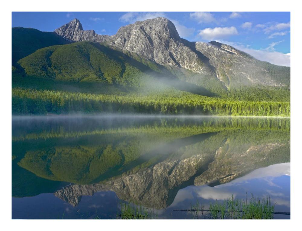 The Wedge Overlooking Wedge Pond, Kananaskis Country, Alberta, Canada-Paper Art-26X20