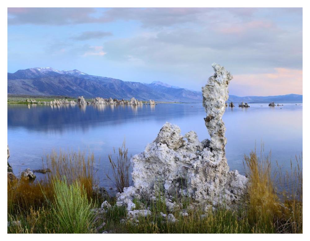 Wind And Rain Eroded Tufa Towers Along Shore Of Mono Lake, California-Paper Art-42X32