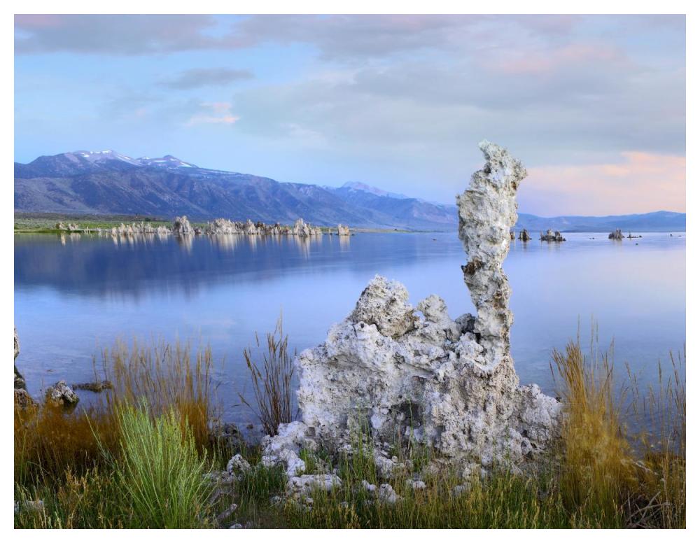 Wind And Rain Eroded Tufa Towers Along Shore Of Mono Lake, California-Paper Art-50X38