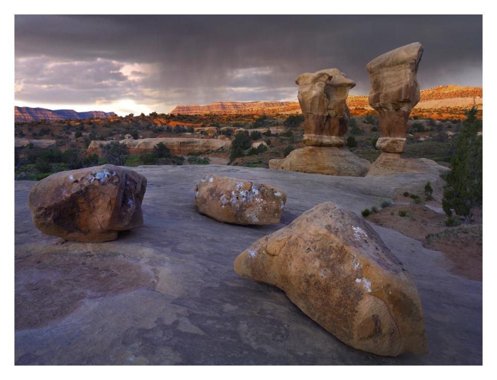Devil'S Garden Sandstone Formations, Escalante National Monument, Utah-Paper Art-18X14