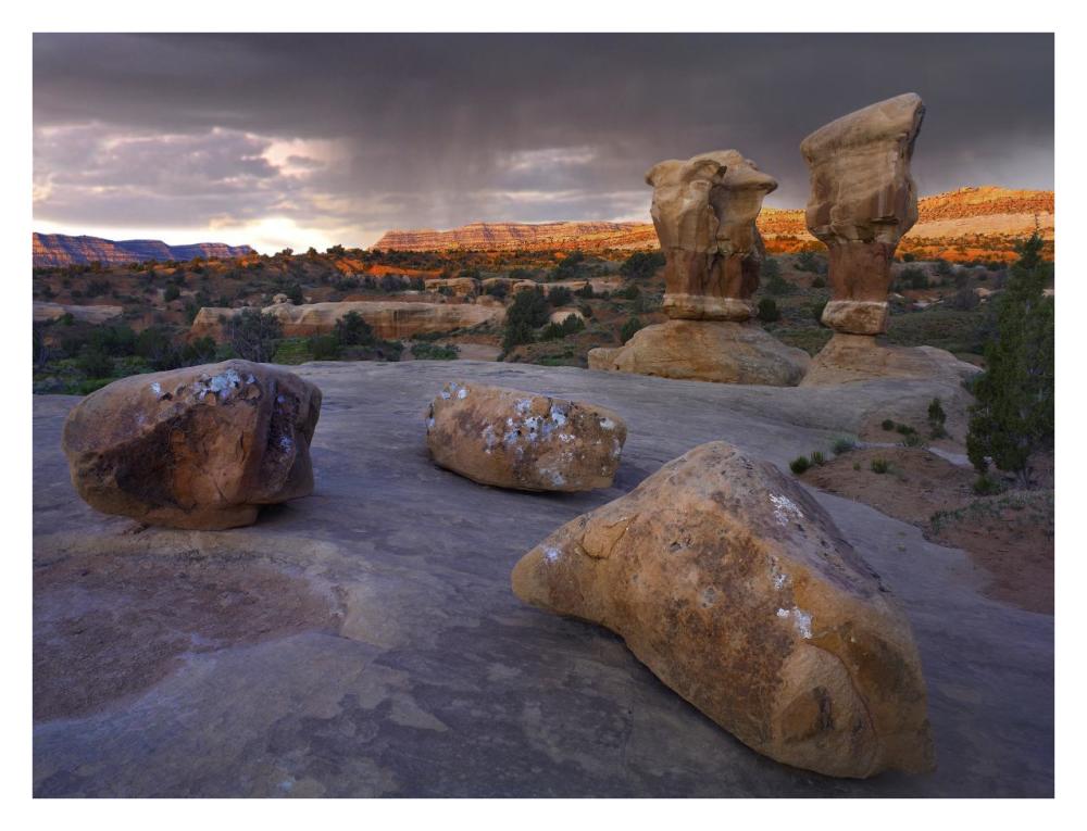 Devil'S Garden Sandstone Formations, Escalante National Monument, Utah-Paper Art-34X26