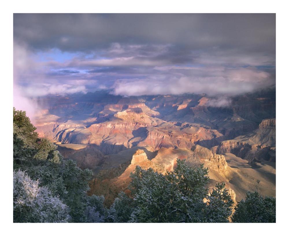 Clearing Skies Over The South Rim, Grand Canyon National Park, Arizona-Paper Art-22X18