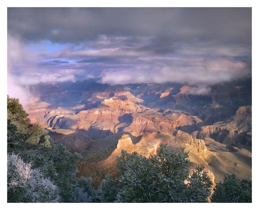 Clearing Skies Over The South Rim, Grand Canyon National Park, Arizona-Paper Art-37X30
