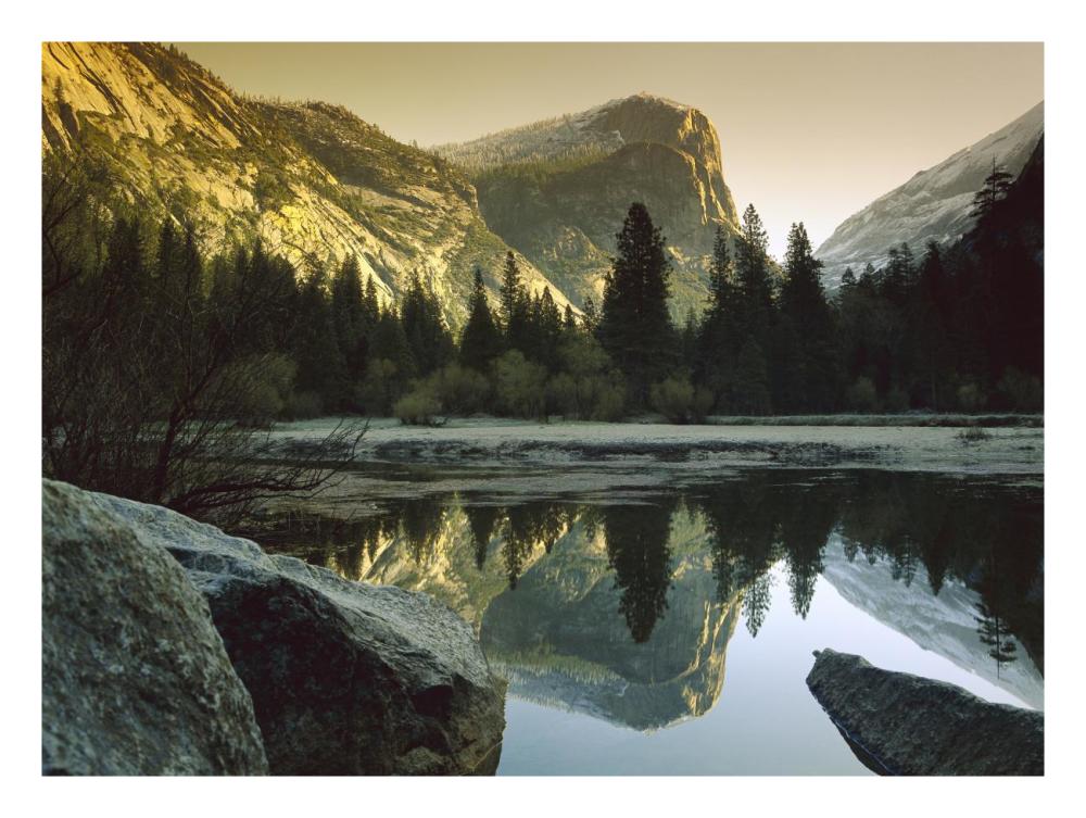 Mt Watkins Reflected In Mirror Lake, Yosemite National Park, California-Paper Art-26X20