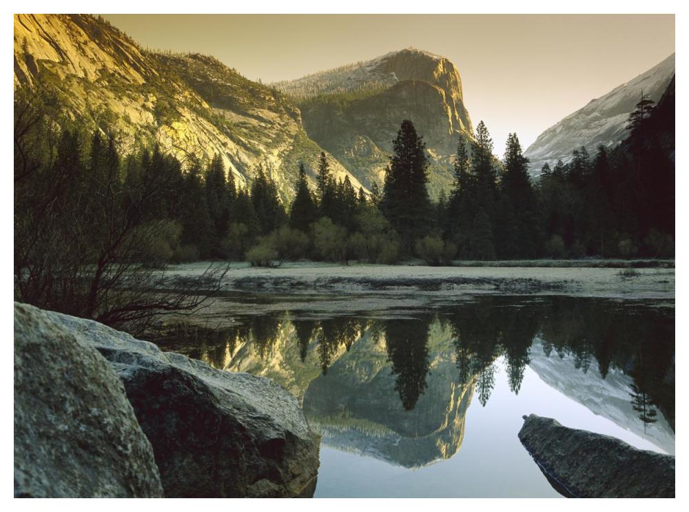 Mt Watkins Reflected In Mirror Lake, Yosemite National Park, California-Paper Art-50X38