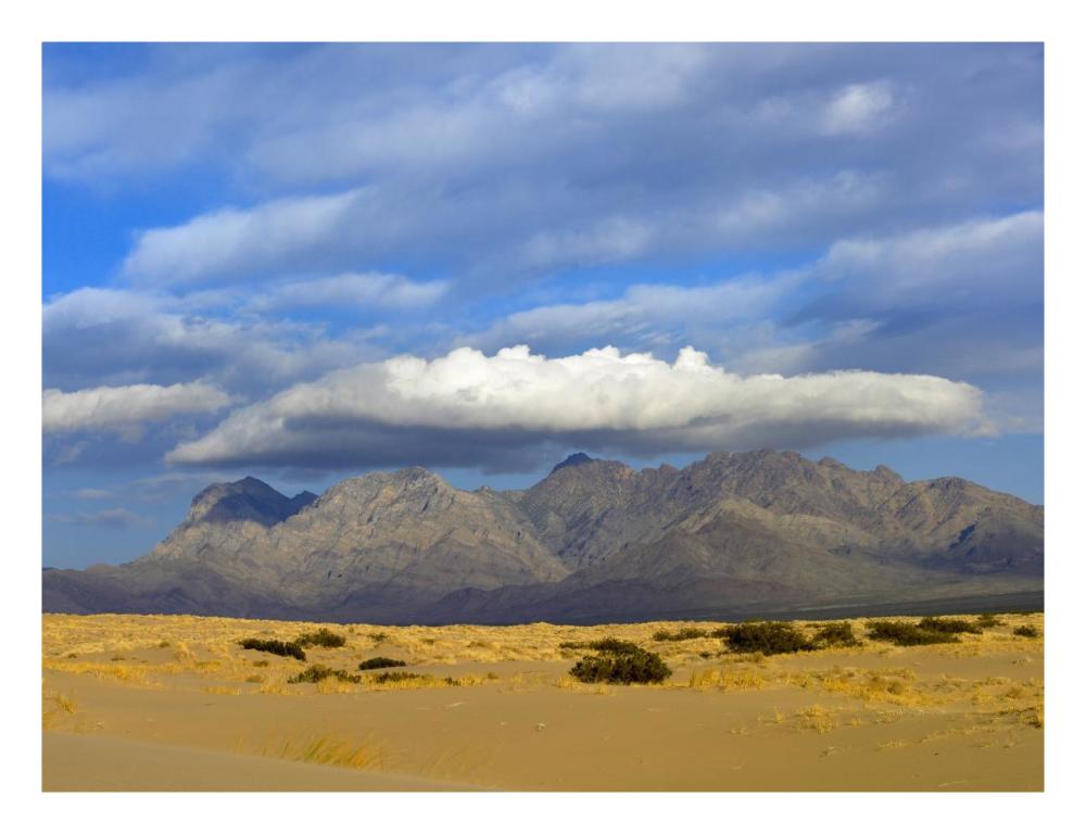 Providence Mountains, Kelso Dunes, Mojave National Preserve, California-Paper Art-26X20