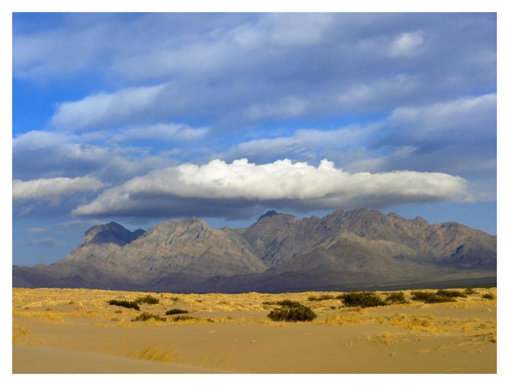 Providence Mountains, Kelso Dunes, Mojave National Preserve, California-Paper Art-42X32