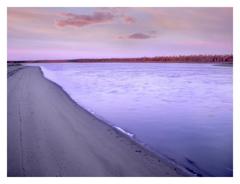 River Of Many Tides, Kouchabouguac National Park, New Brunswick, Canada-Paper Art-18X14