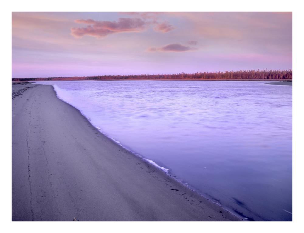 River Of Many Tides, Kouchabouguac National Park, New Brunswick, Canada-Paper Art-26X20