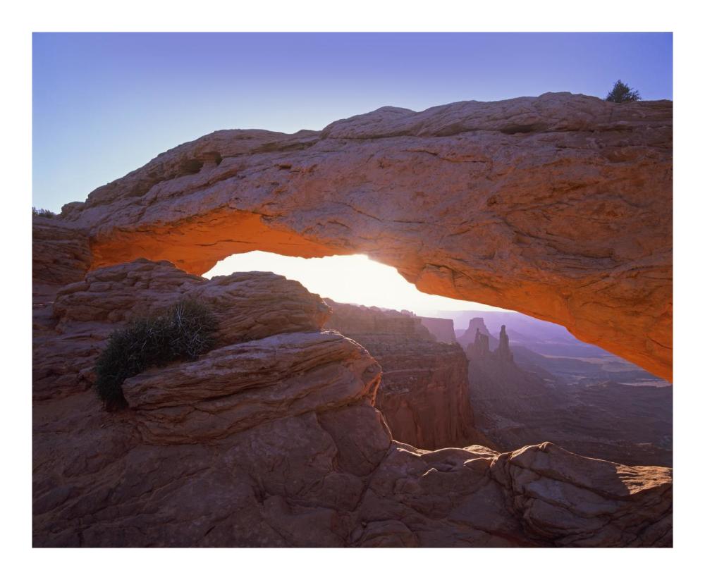 Mesa Arch At Sunset From Mesa Arch Trail, Canyonlands National Park, Utah-Paper Art-22X18
