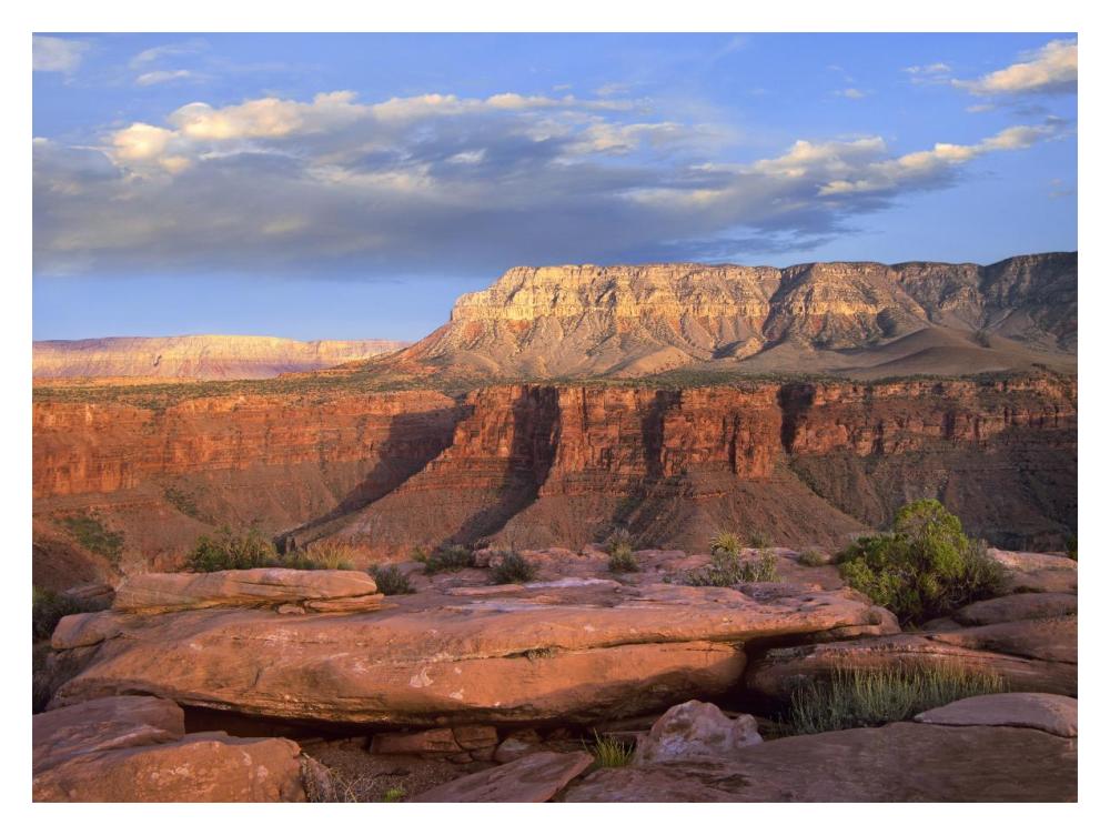 Aubrey Cliffs From Toroweap Overlook, Grand Canyon National Park, Arizona-Paper Art-18X14