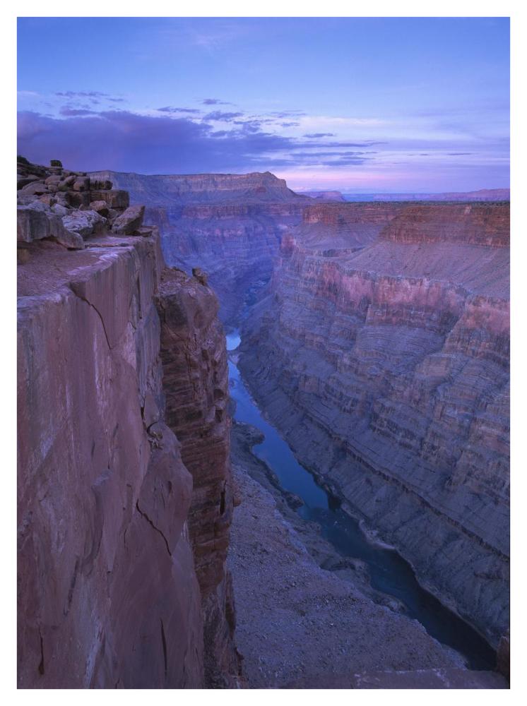 Colorado River From Toroweap Overlook, Grand Canyon National Park, Arizona-Paper Art-32X42