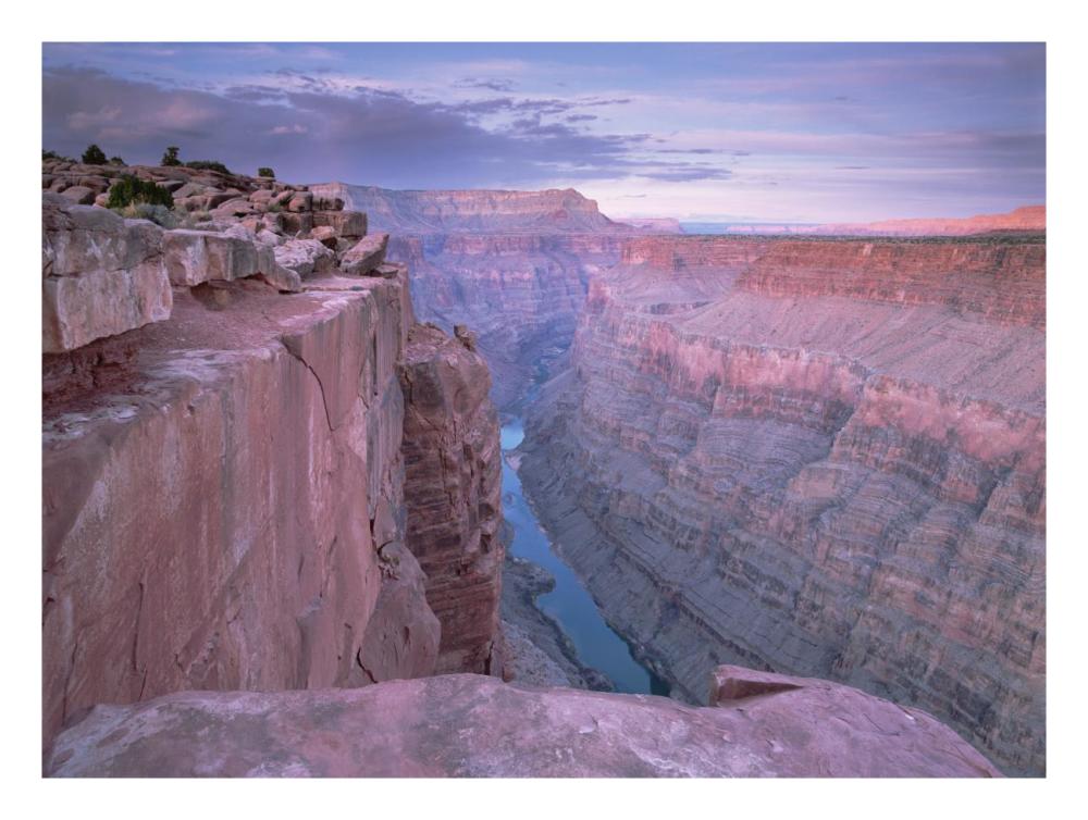 Colorado River From Toroweap Overlook, Grand Canyon National Park, Arizona-Paper Art-26X20