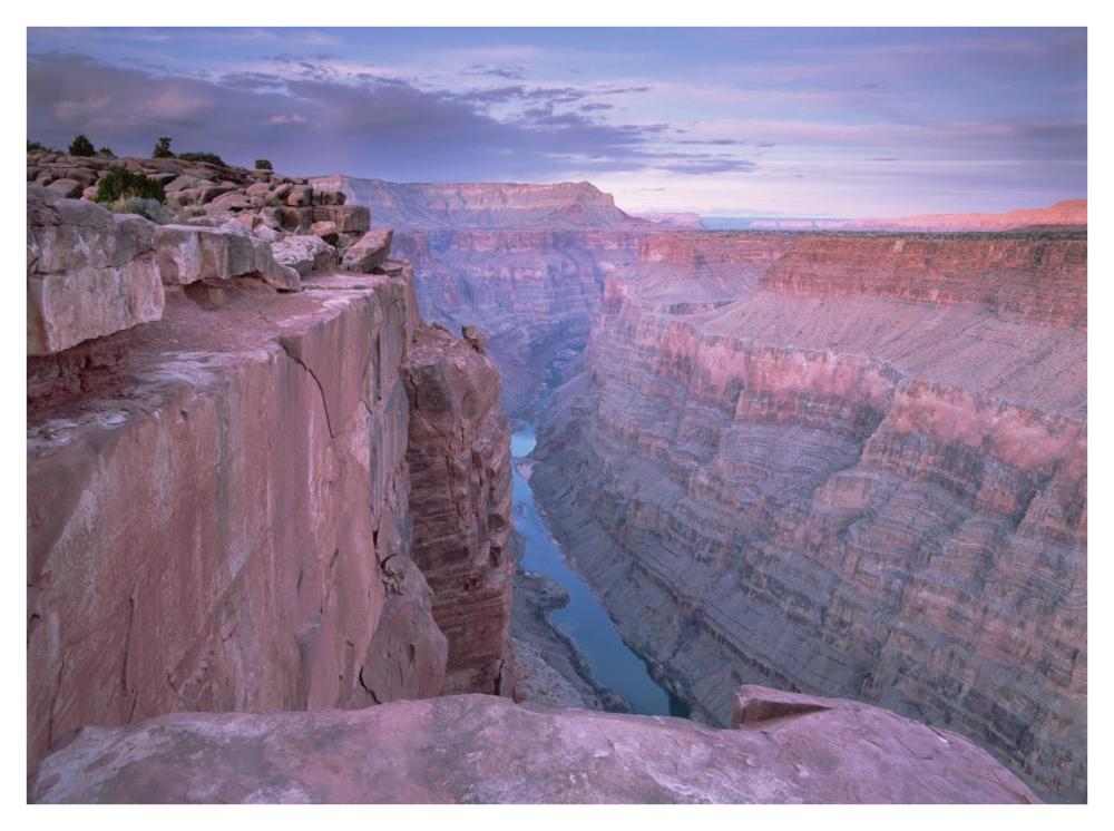 Colorado River From Toroweap Overlook, Grand Canyon National Park, Arizona-Paper Art-42X32