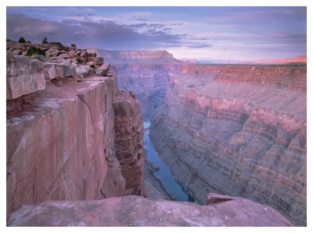 Colorado River From Toroweap Overlook, Grand Canyon National Park, Arizona-Paper Art-50X38