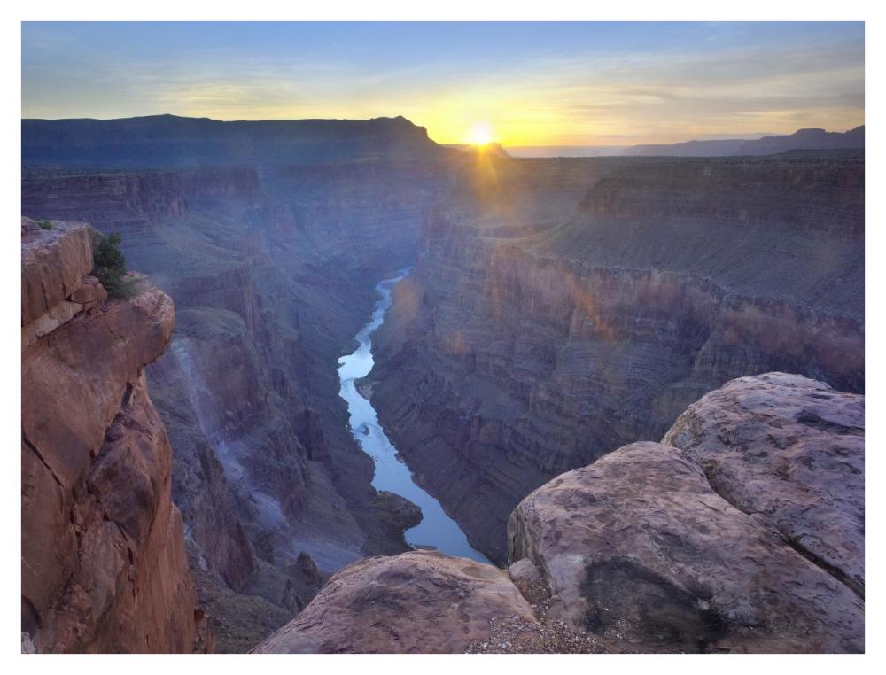 Sunrise As Seen From Toroweap Overlook, Grand Canyon National Park, Arizona-Paper Art-42X32