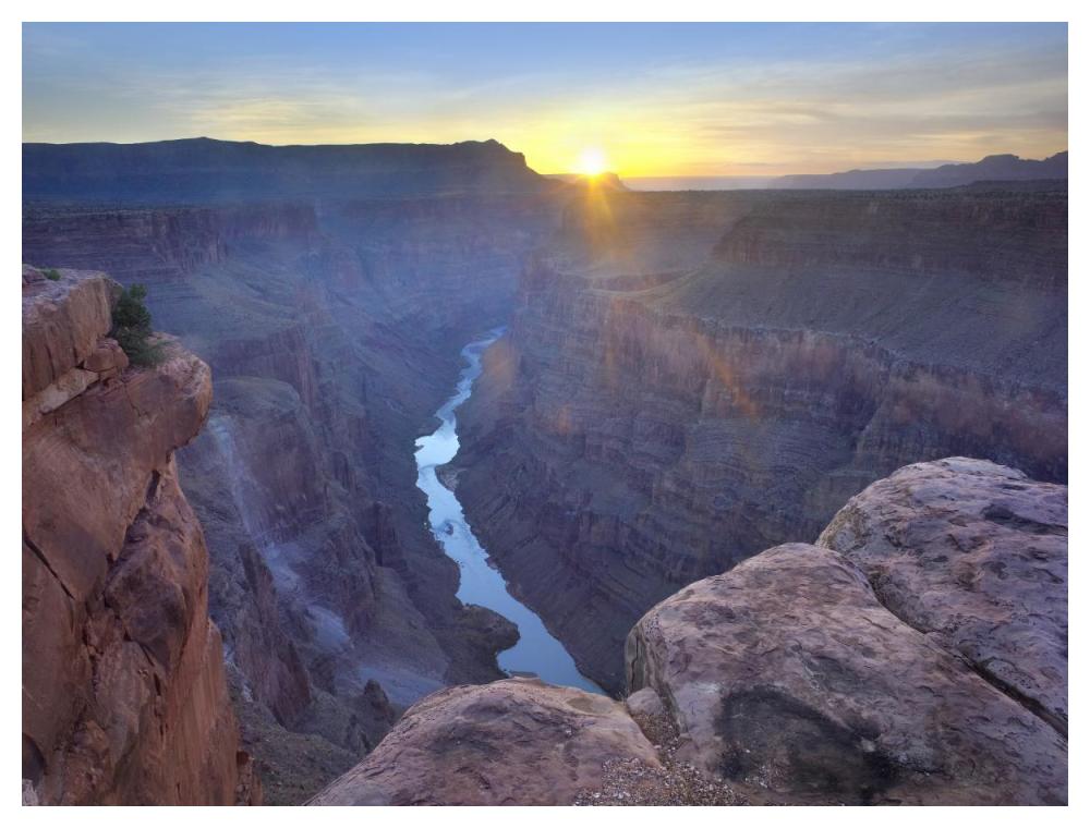 Sunrise As Seen From Toroweap Overlook, Grand Canyon National Park, Arizona-Paper Art-50X38