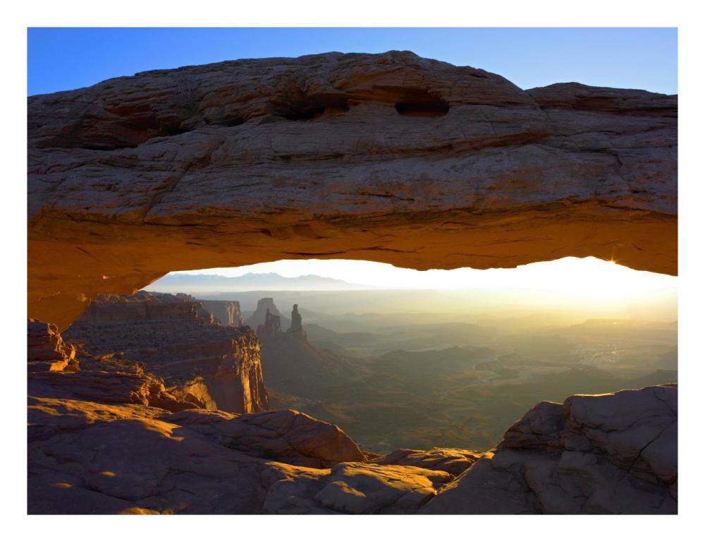 Mesa Arch At Sunset From The Mesa Arch Trail, Canyonlands National Park, Utah-Paper Art-26X20