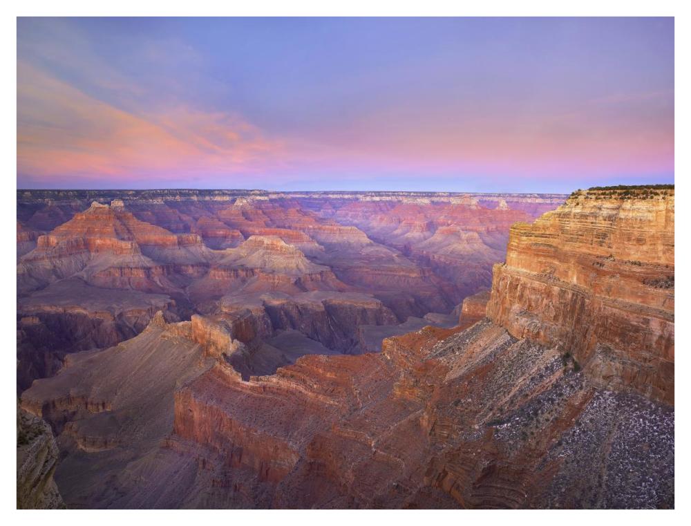 Grand Canyon As Seen From Mohave Point At Sunset, Grand Canyon National Park, Arizona-Paper Art-42X32
