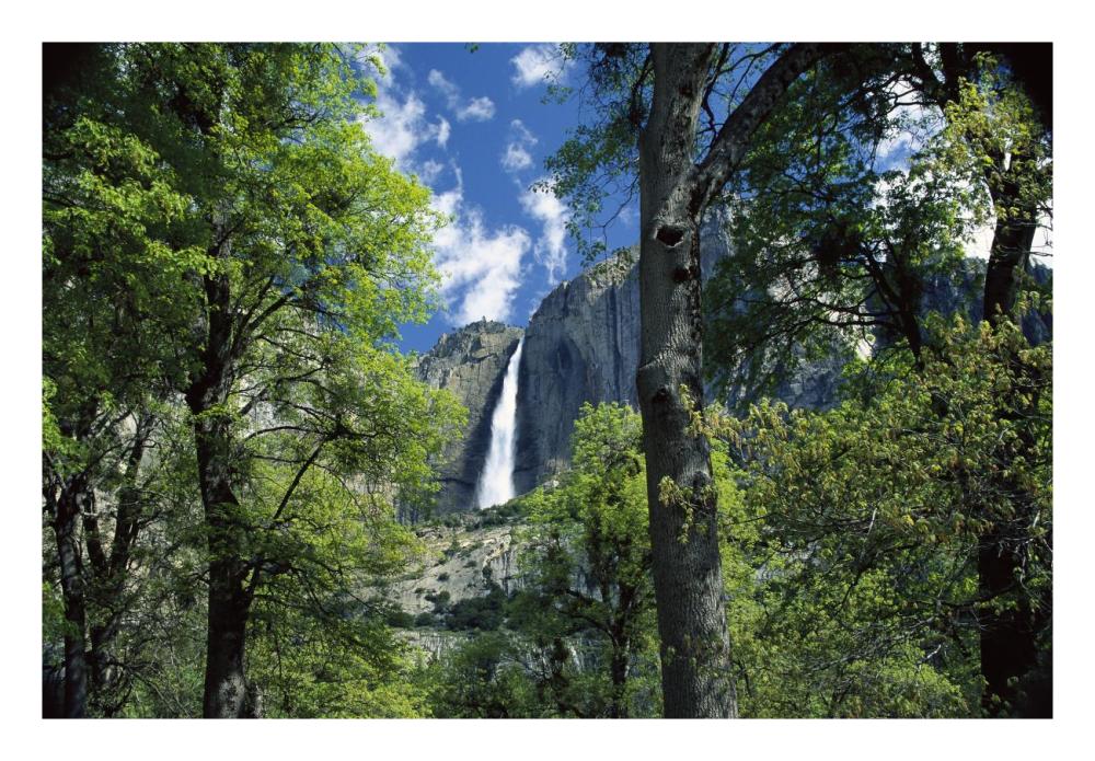 Bridal Veil Falls Tumble 620 Feet To The Valley Floor, Yosemite National Park, California-Paper Art-26X18