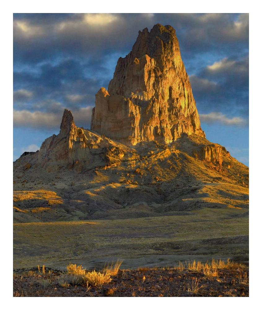Agathla Peak, The Basalt Core Of An Extinct Volcano, Monument Valley Navajo Tribal Park, Arizona-Paper Art-20.26X24